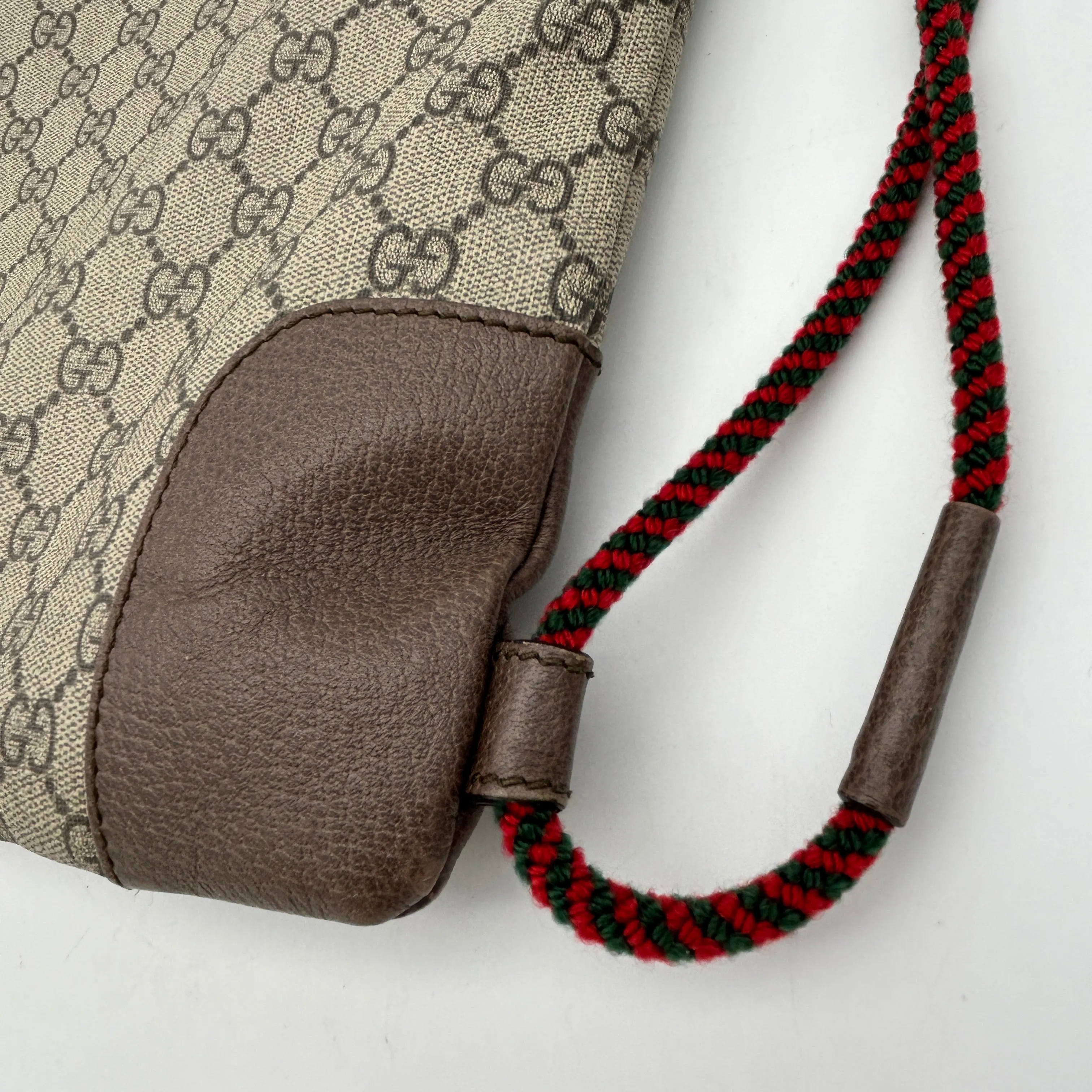 Gucci GG Supreme Coated Canvas Leather Backpack