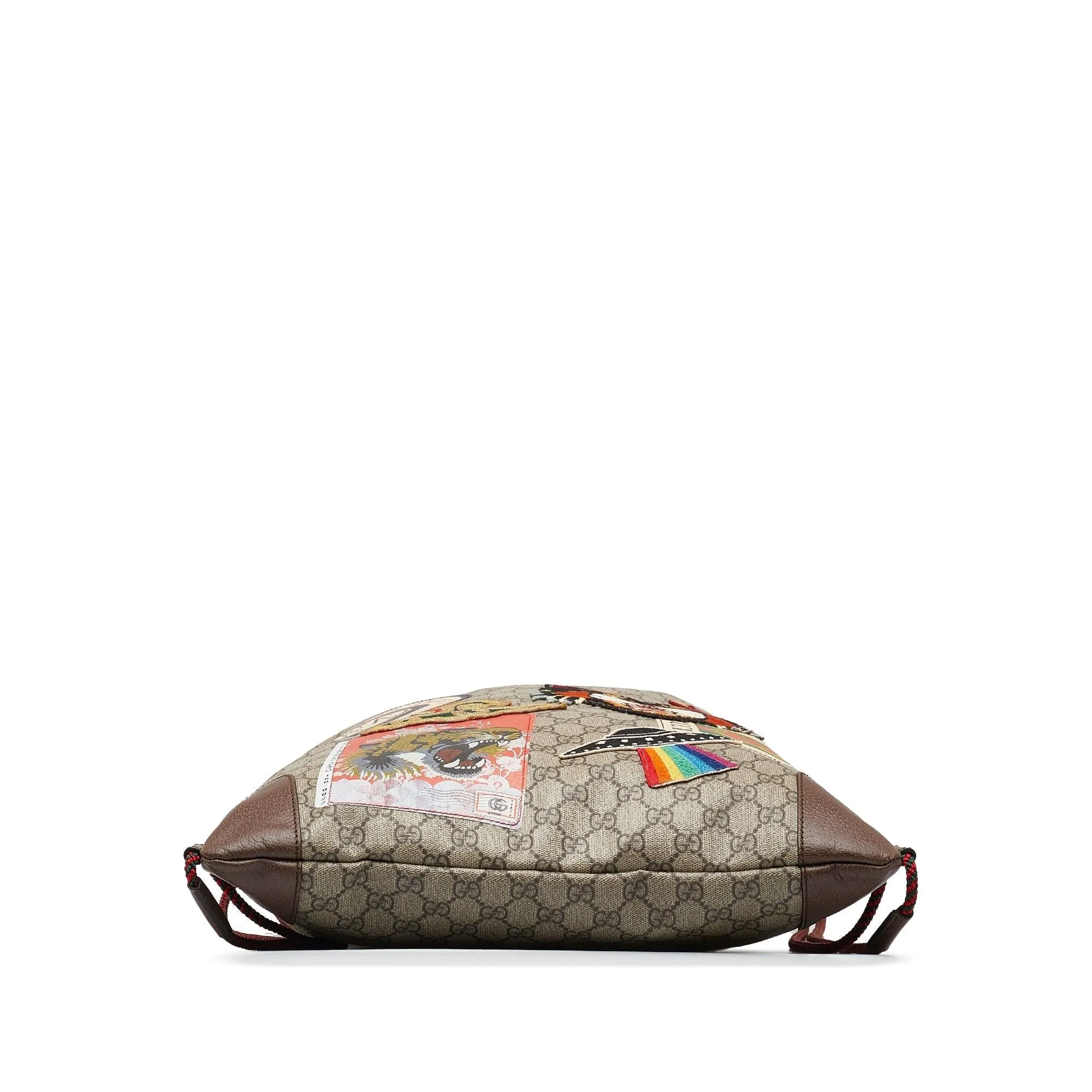 Gucci GG Supreme Courrier Drawstring Backpack (SHG-qOBCtH)