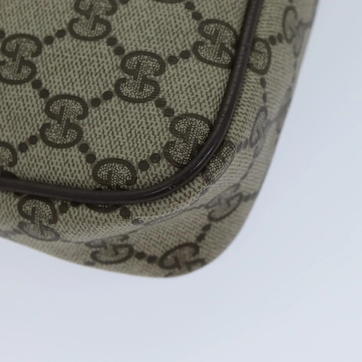 GUCCI GG Supreme Shoulder Bag Beige Brown 97 02 068  ep4465