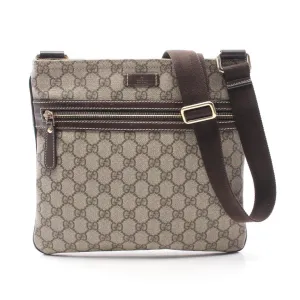 Gucci GG Supreme Shoulder Bag Canvas Shoulder Bag