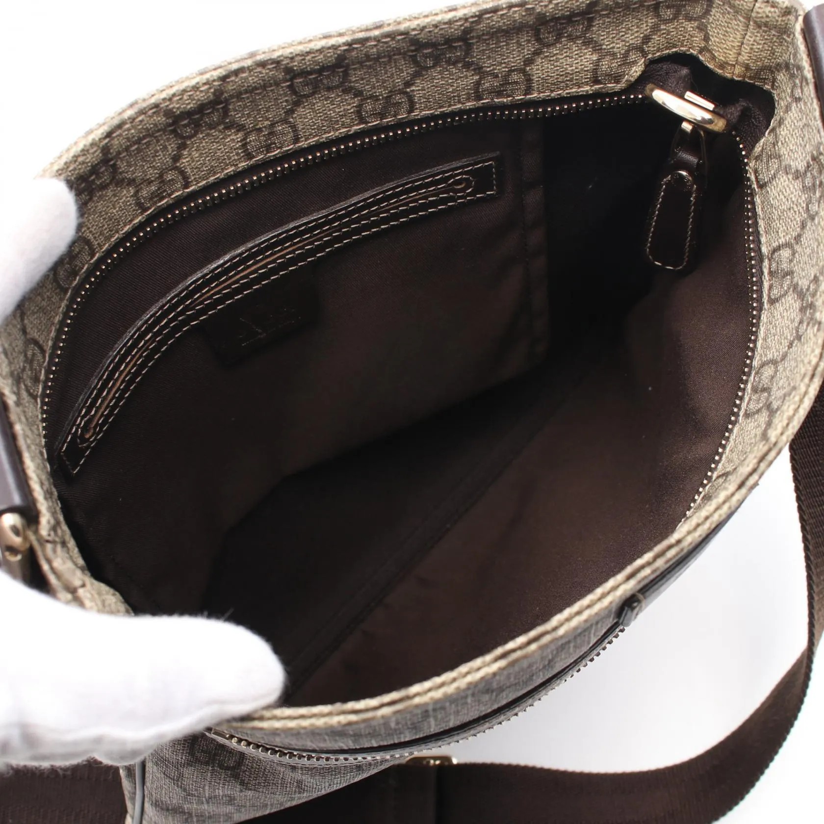 Gucci GG Supreme Shoulder Bag Canvas Shoulder Bag
