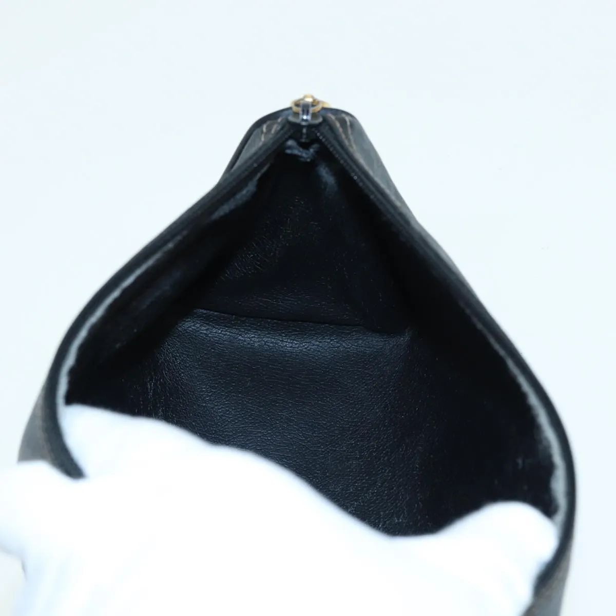 GUCCI GG Supreme Shoulder Bag PVC Black 156 02 086  83391
