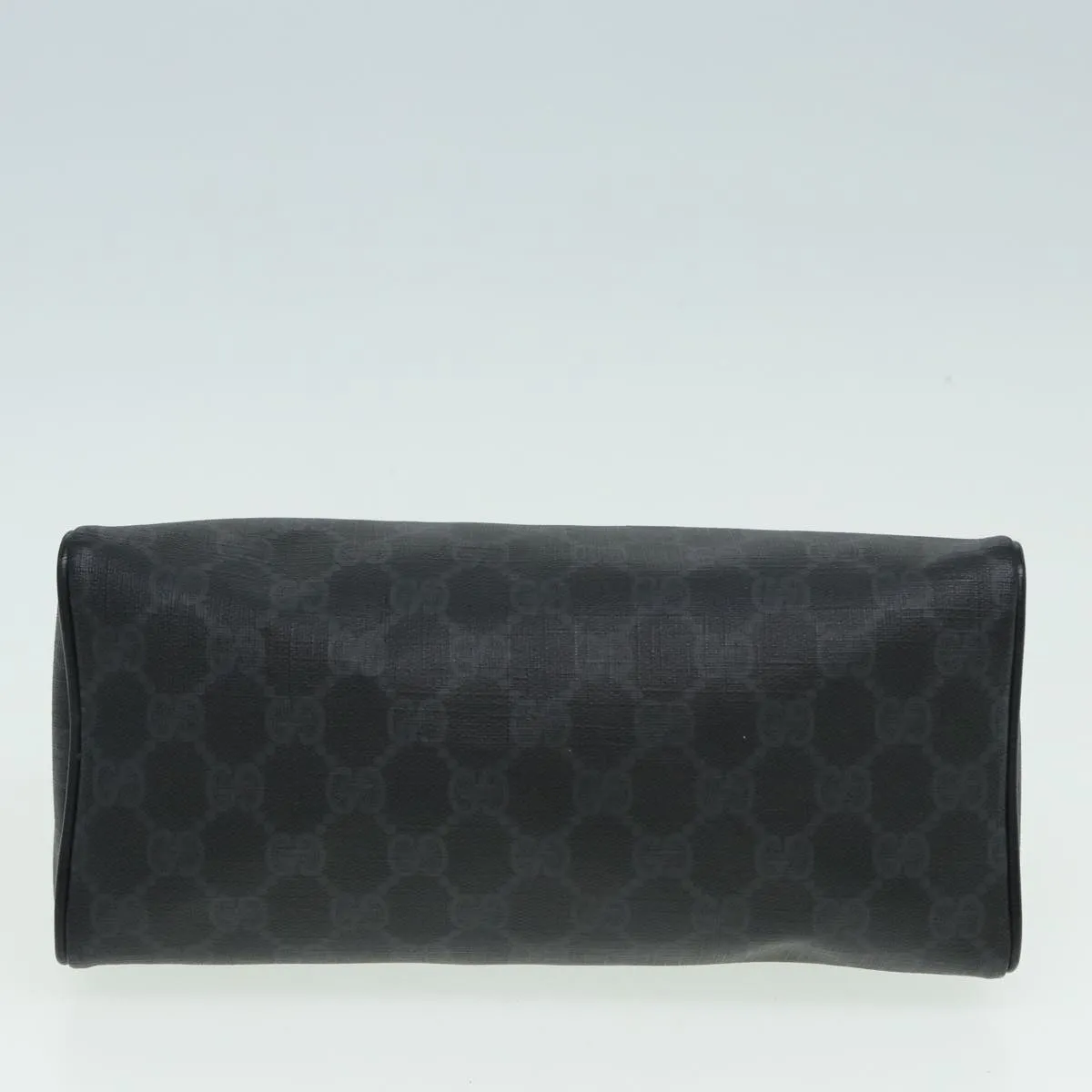 GUCCI GG Supreme Shoulder Bag PVC Black 156 02 086  83391