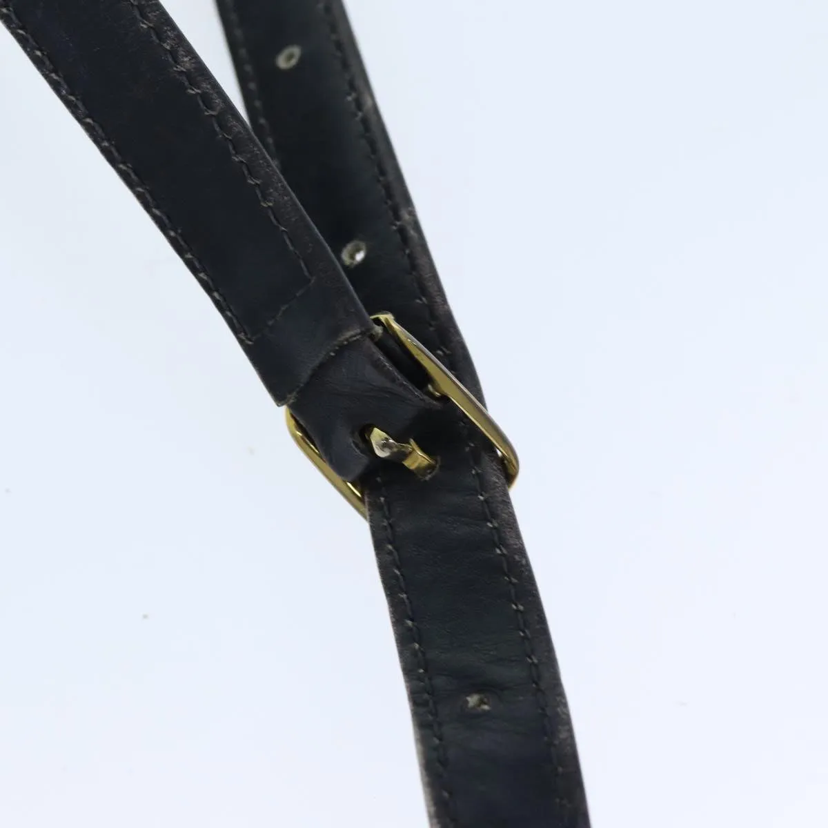 GUCCI GG Supreme Shoulder Bag PVC Navy  12621