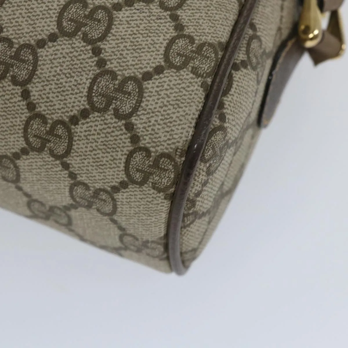 GUCCI GG Supreme Web Sherry Line Shoulder Bag Beige Red 001 4071 5  57626
