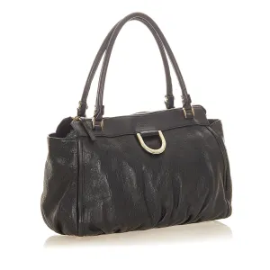 Gucci Guccissima Abbey D-Ring Shoulder Bag (SHG-31680)