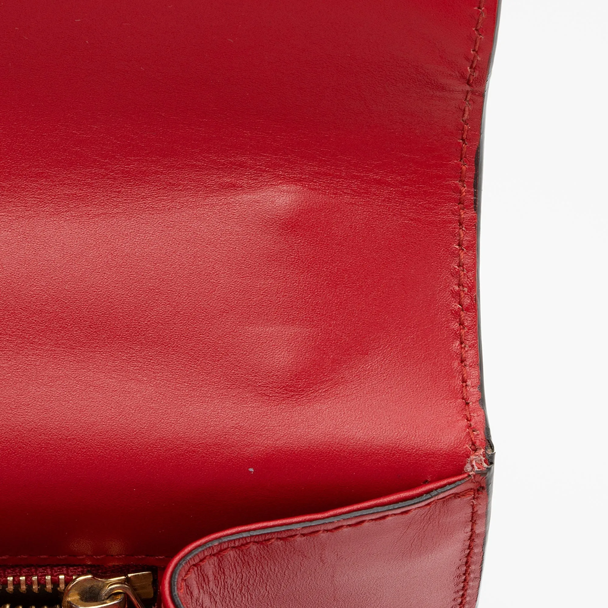 Gucci Guccissima Leather Padlock Medium Shoulder Bag (SHF-fXEhOA)