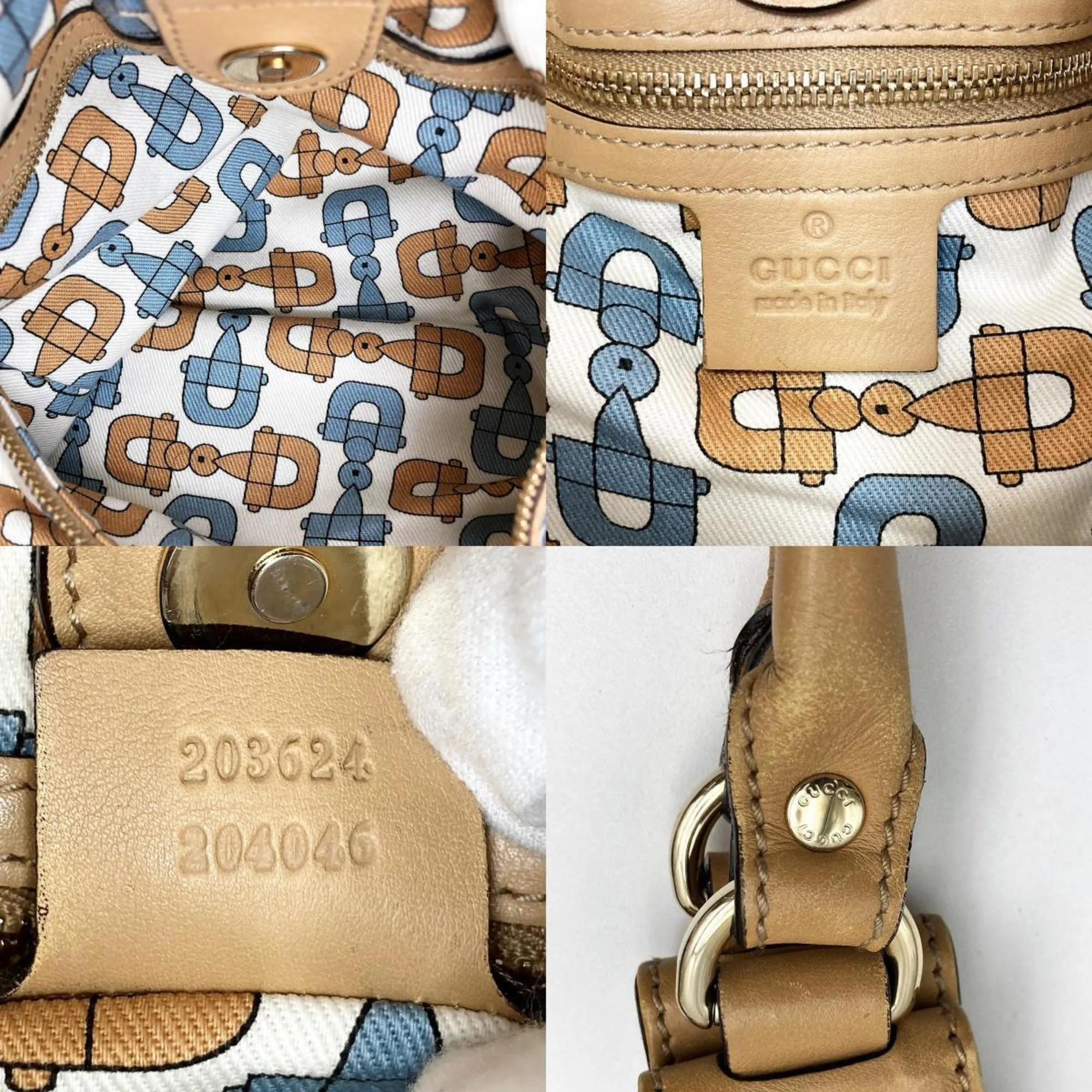 Gucci Guccissima  Leather Shoulder Bag ()