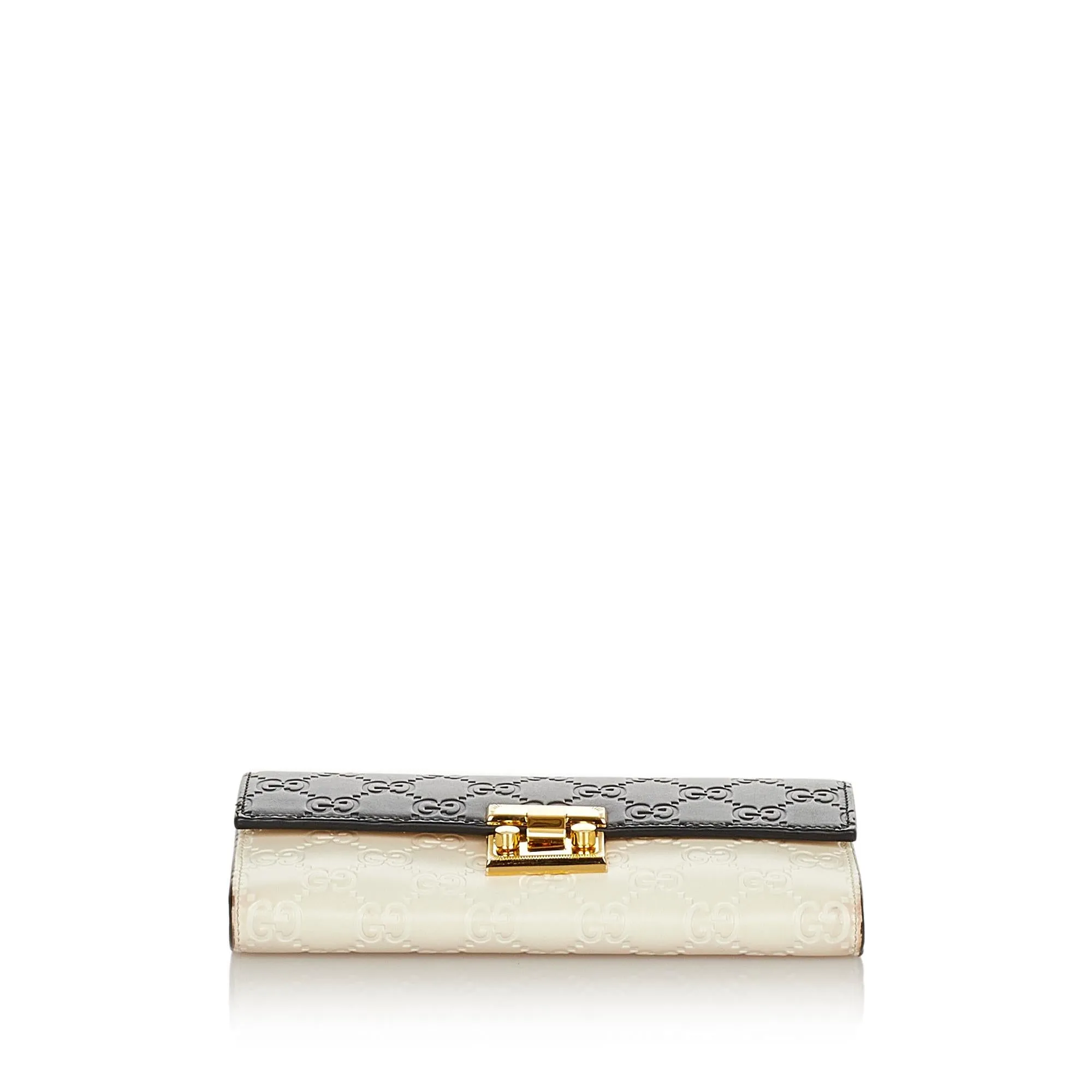 Gucci Guccissima Padlock Shoulder Bag (SHG-31849)