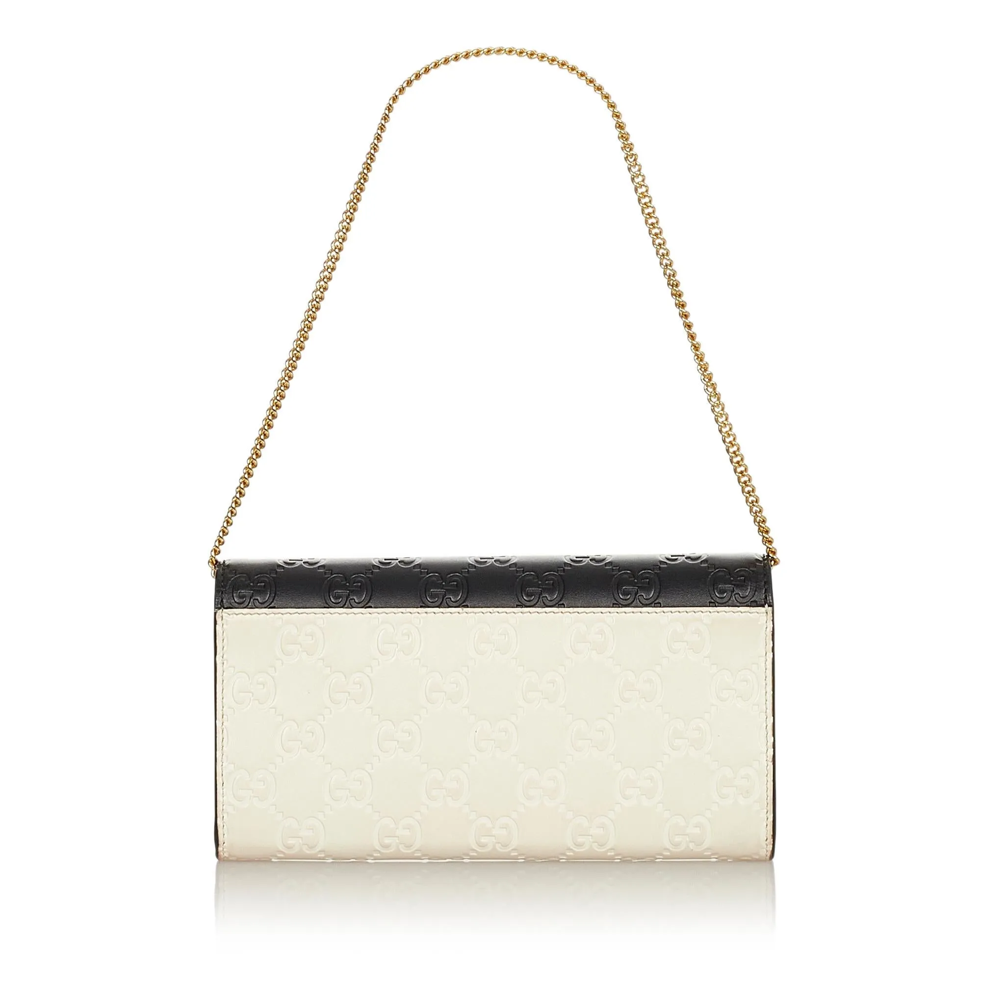 Gucci Guccissima Padlock Shoulder Bag (SHG-31849)