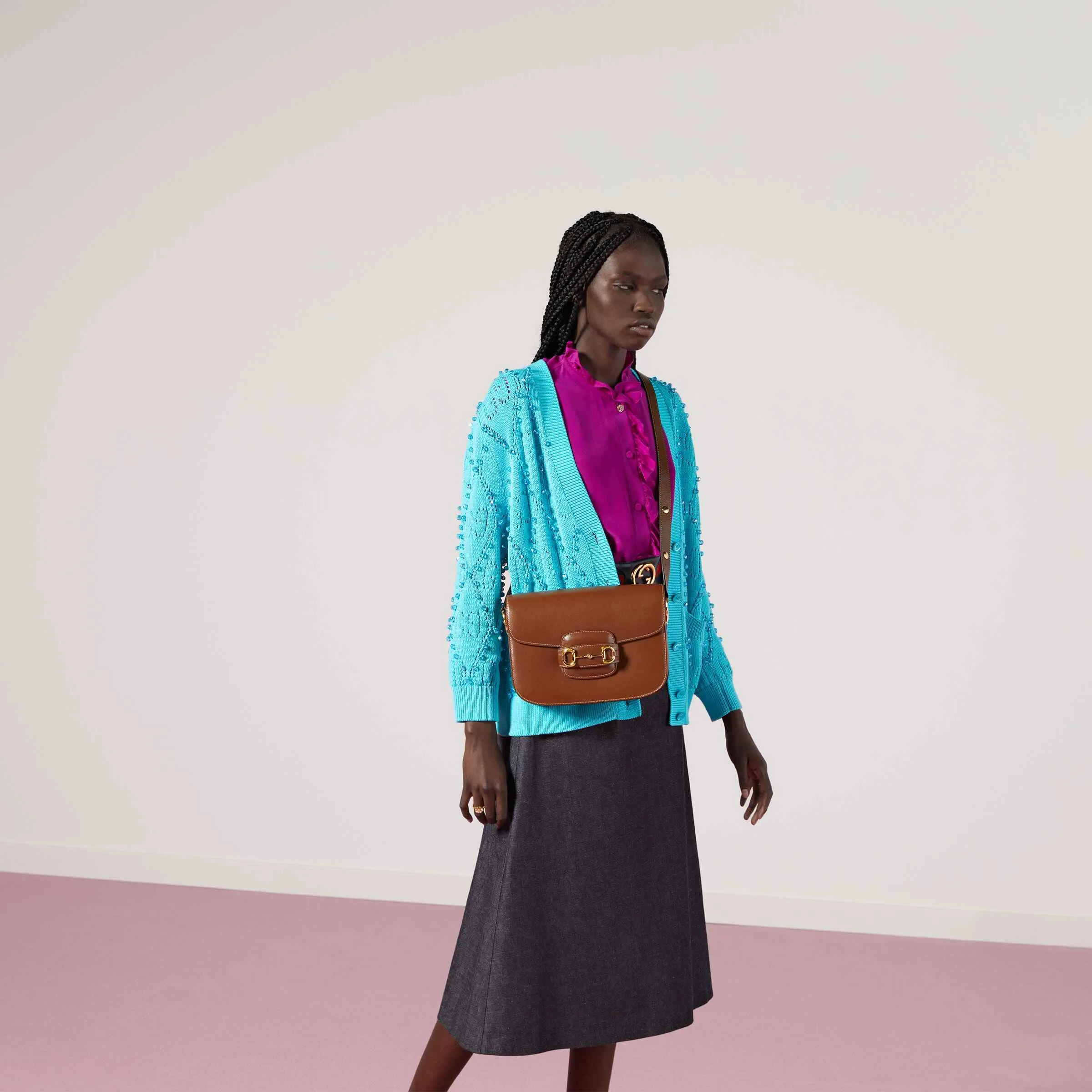 Gucci Horsebit 1955 shoulder bag Brown