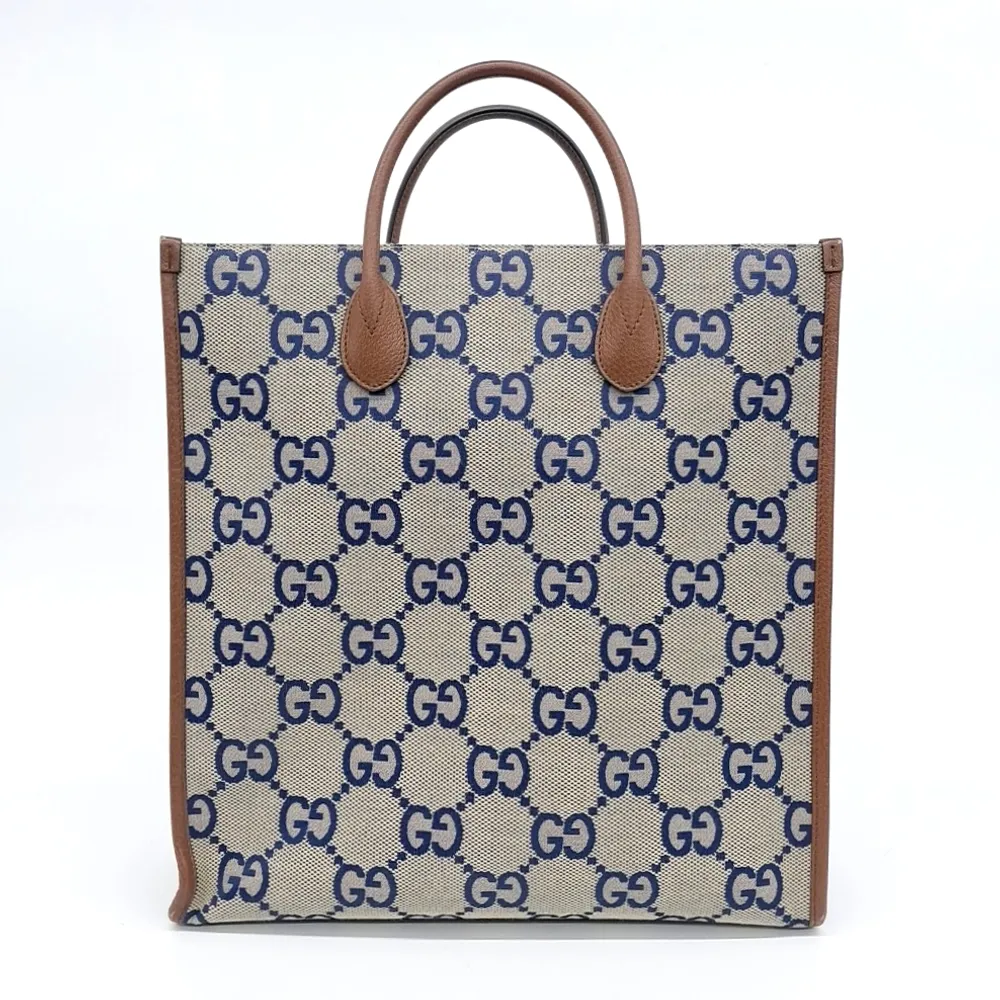 Gucci Interlocking G Medium Tote and Shoulder Bag (674155) (10070649)