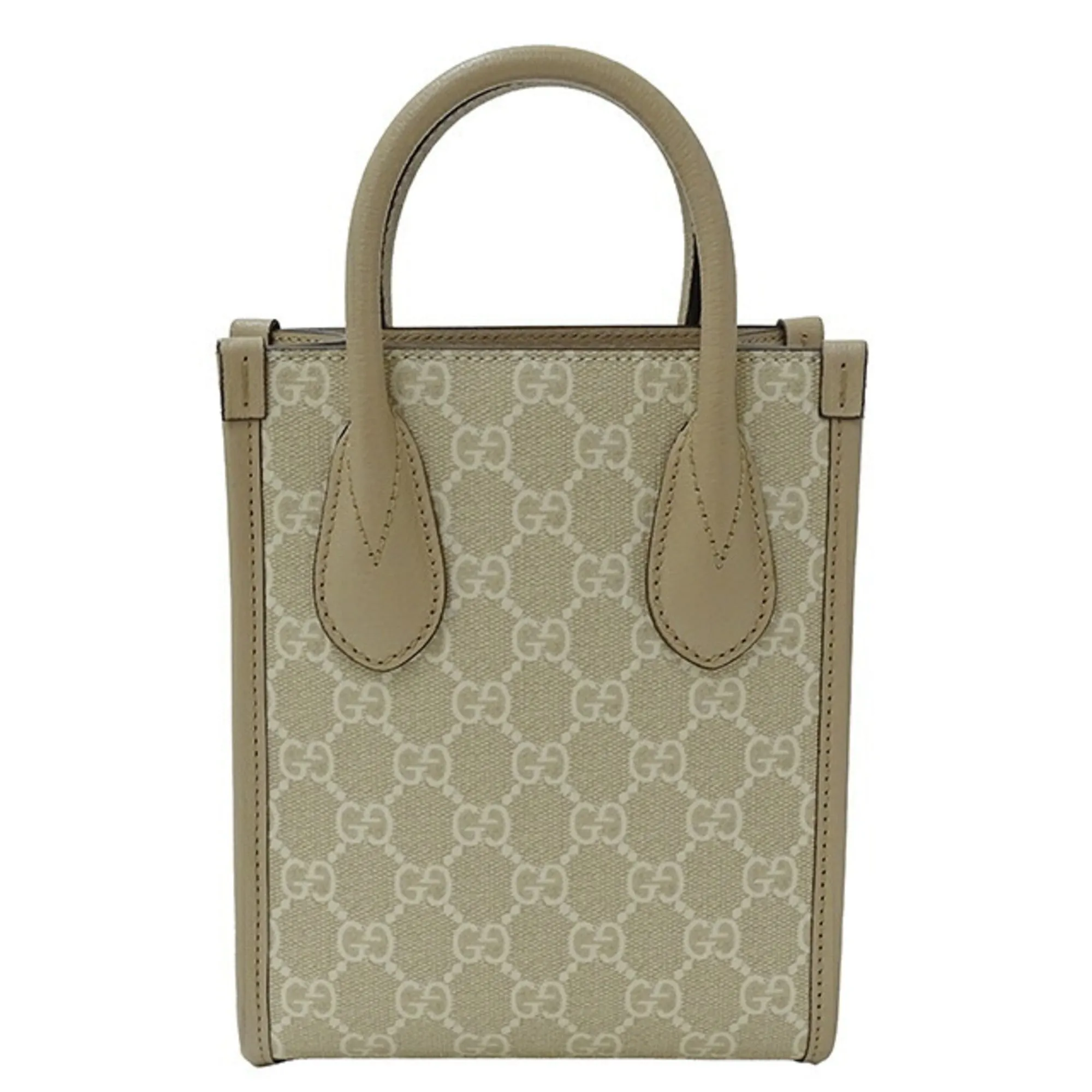 Gucci  ish Gg Supreme Canvas Handbag Shoulder Bag (Pre-Owned)