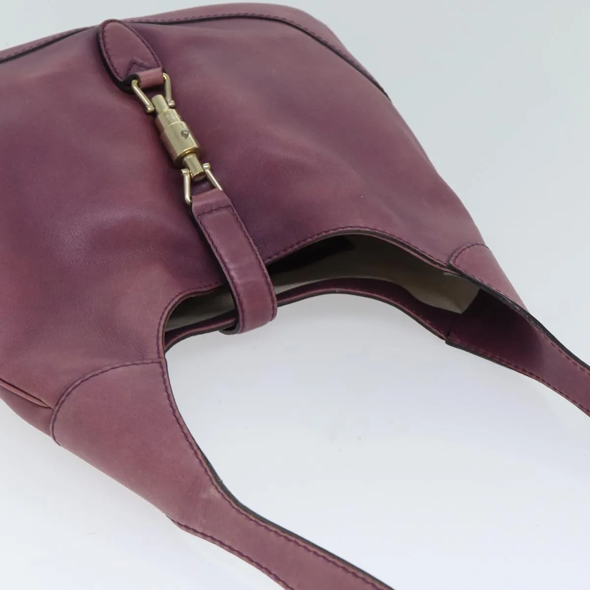 Gucci Jackie  Leather Shoulder Bag ()