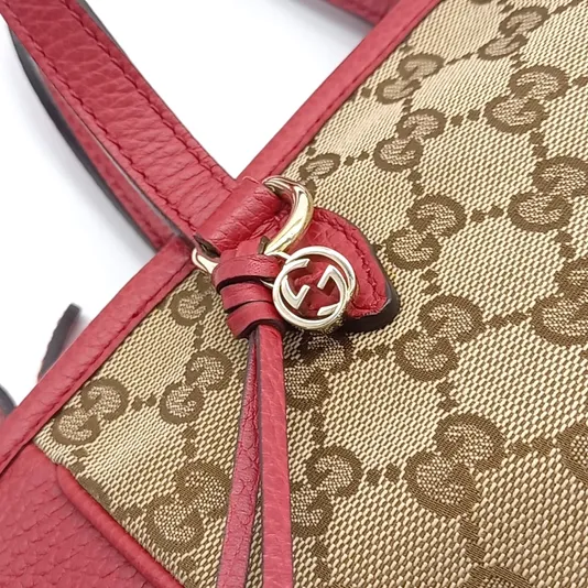 Gucci jacquard tote and shoulder bag (449241) (10039682)