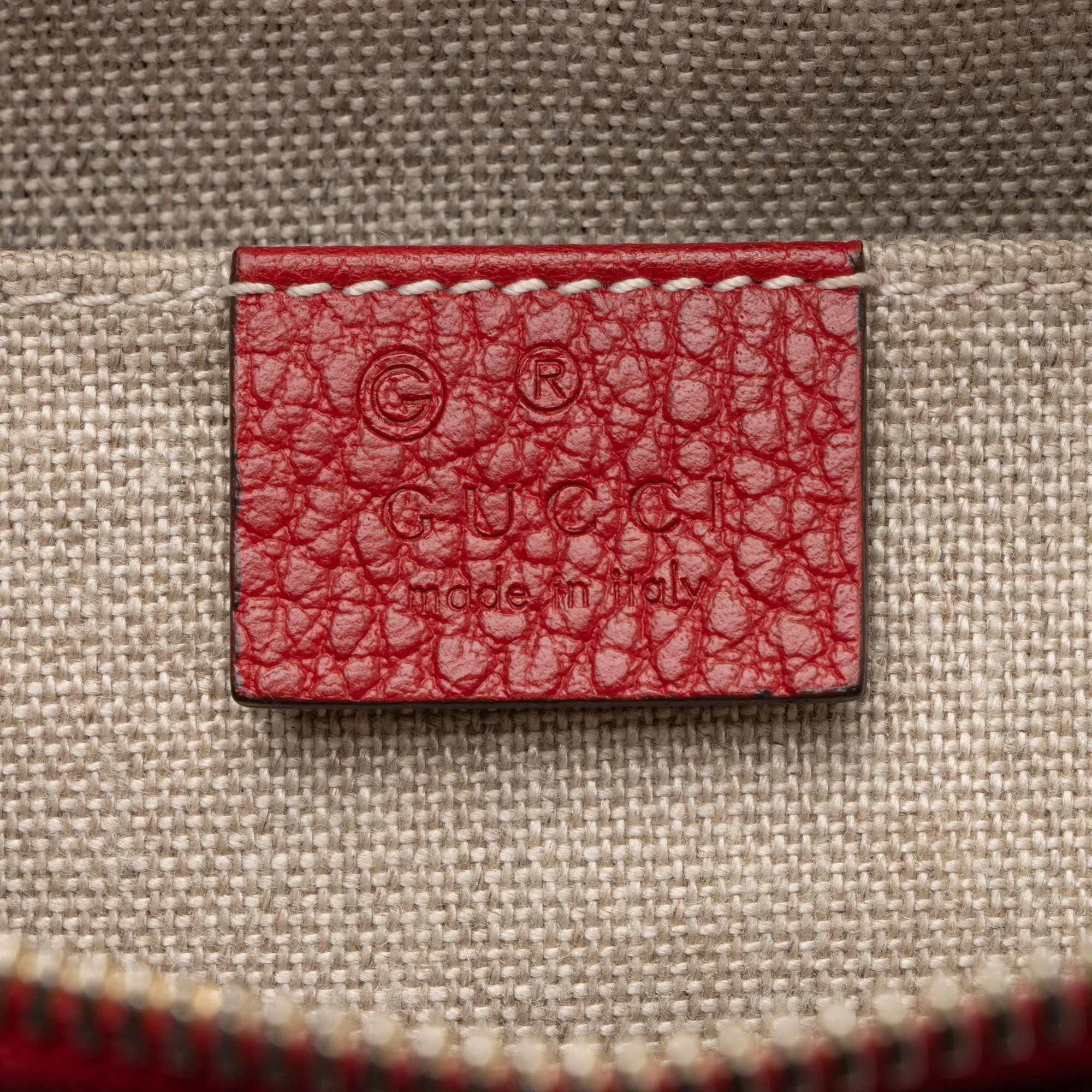 Gucci Leather GG Charm Dome Small Shoulder Bag (SHF-RnbV1S)