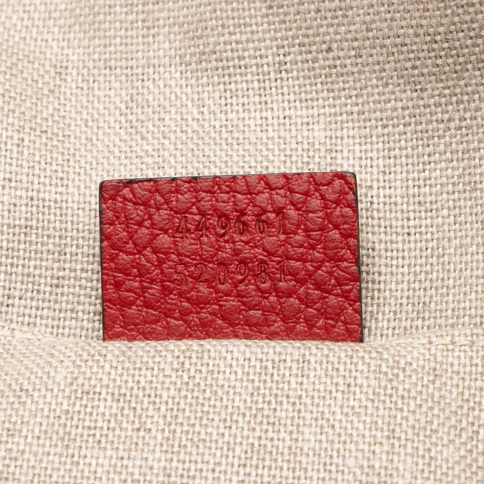 Gucci Leather GG Charm Dome Small Shoulder Bag (SHF-RnbV1S)