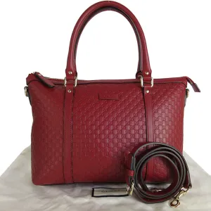 Gucci  Leather Handbag Shoulder Bag (Pre-Owned)