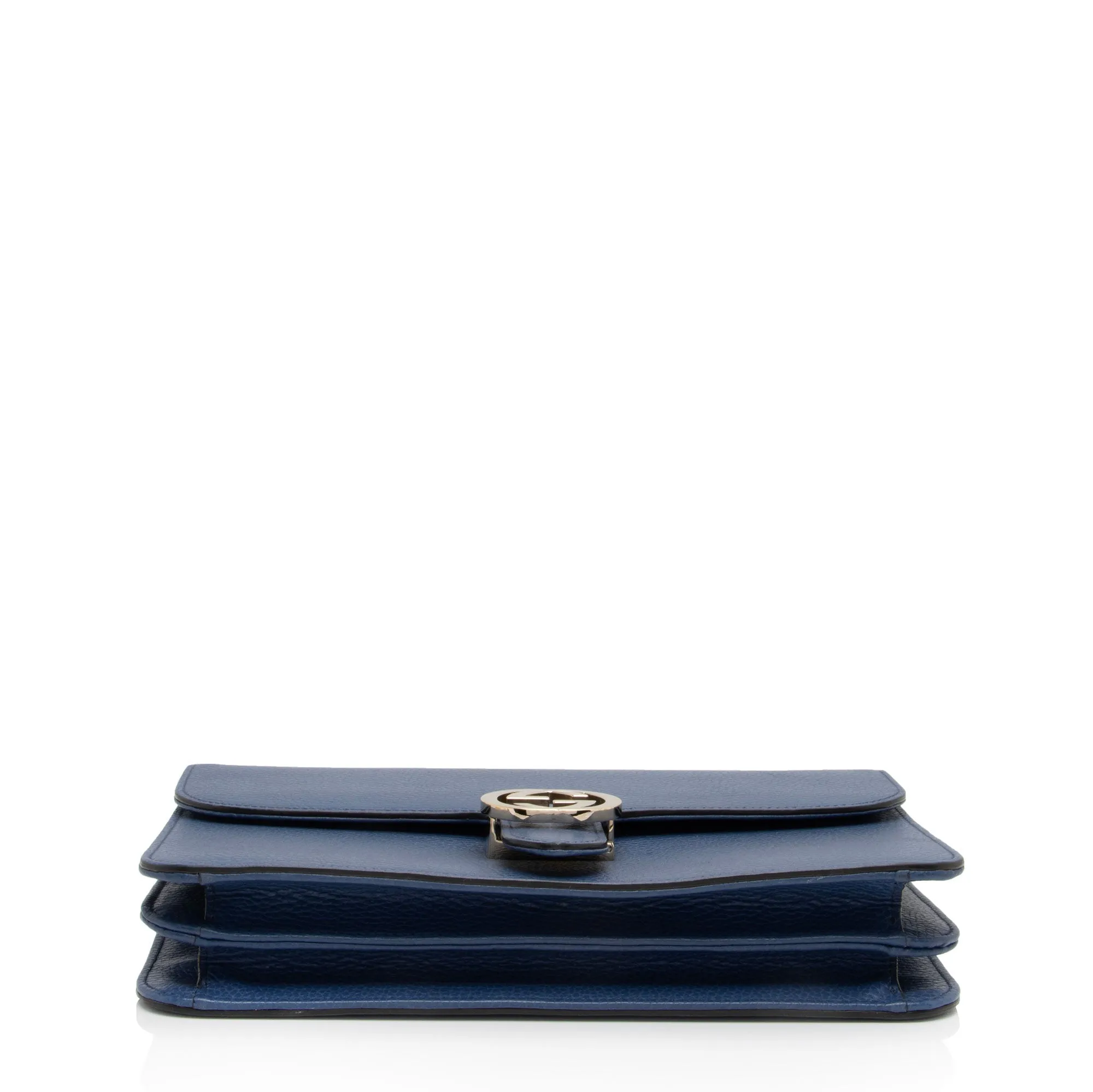 Gucci Leather Interlocking G Medium Shoulder Bag (SHF-zDeXwf)