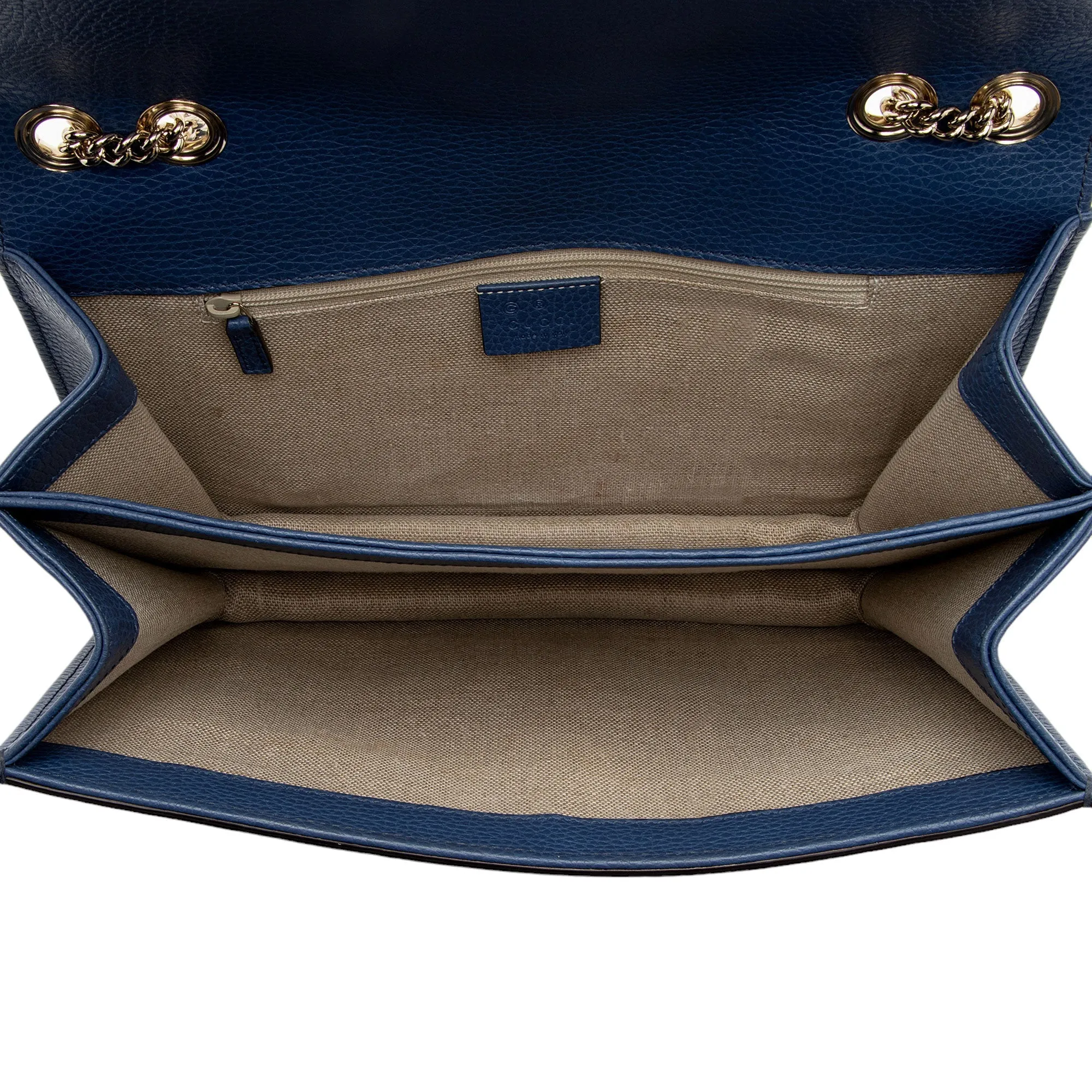 Gucci Leather Interlocking G Medium Shoulder Bag (SHF-zDeXwf)