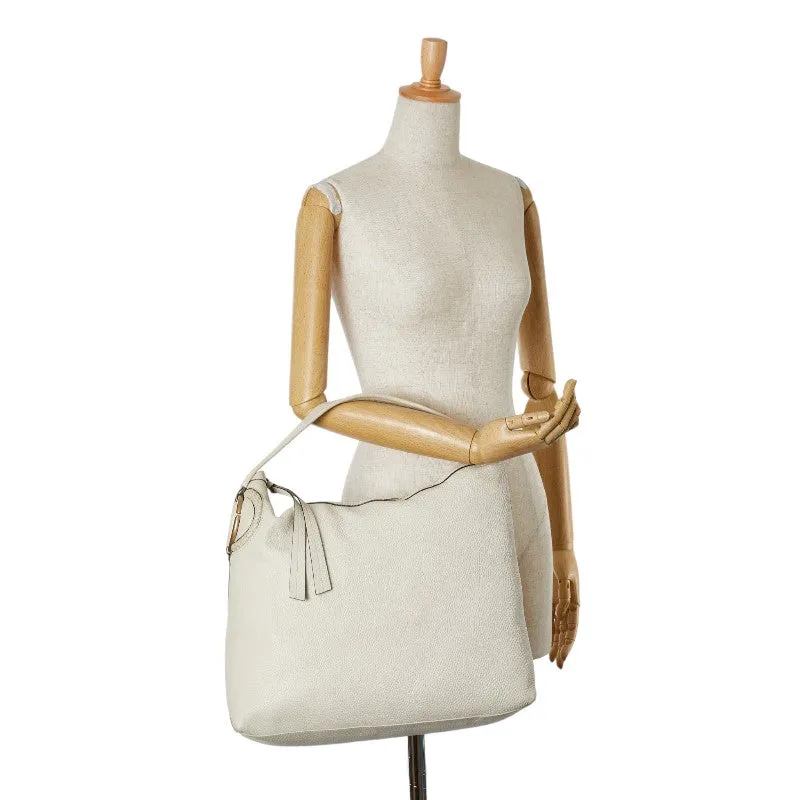Gucci Leather Interlocking G Shoulder Bag