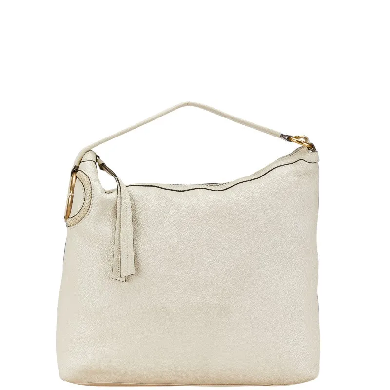 Gucci Leather Interlocking G Shoulder Bag