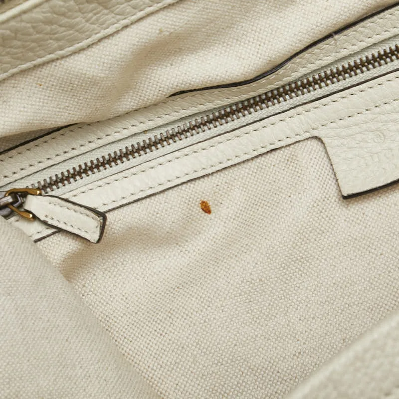 Gucci Leather Interlocking G Shoulder Bag