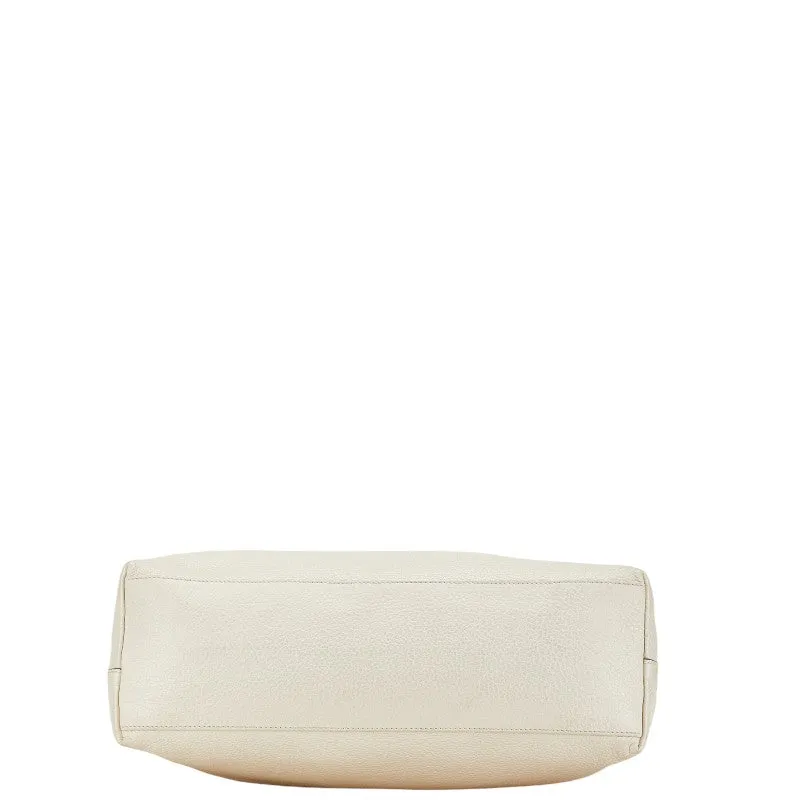 Gucci Leather Interlocking G Shoulder Bag