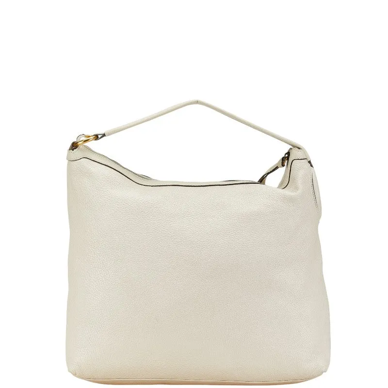 Gucci Leather Interlocking G Shoulder Bag