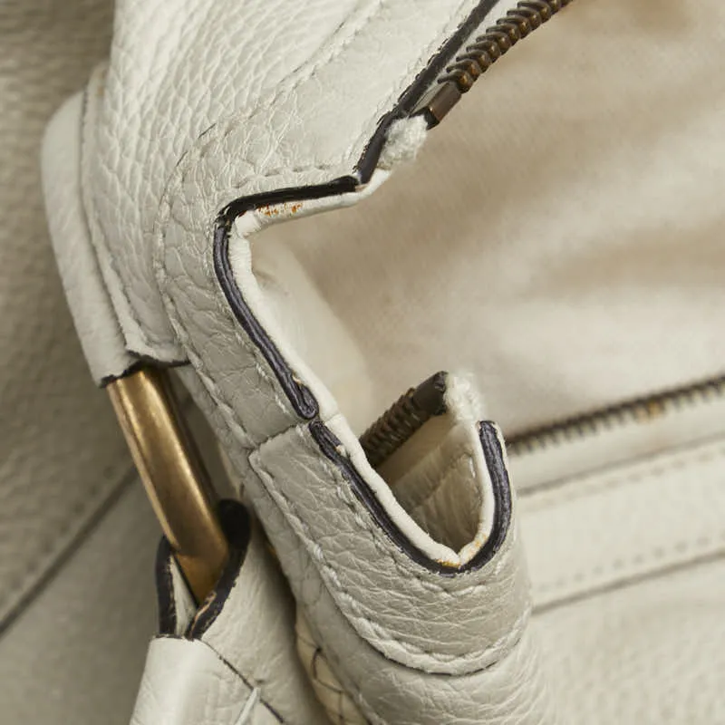 Gucci Leather Interlocking G Shoulder Bag