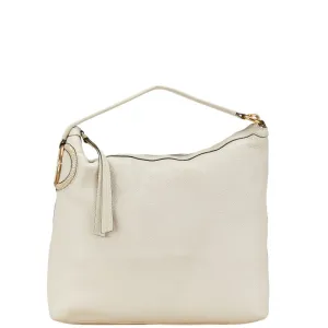 Gucci Leather Interlocking G Shoulder Bag