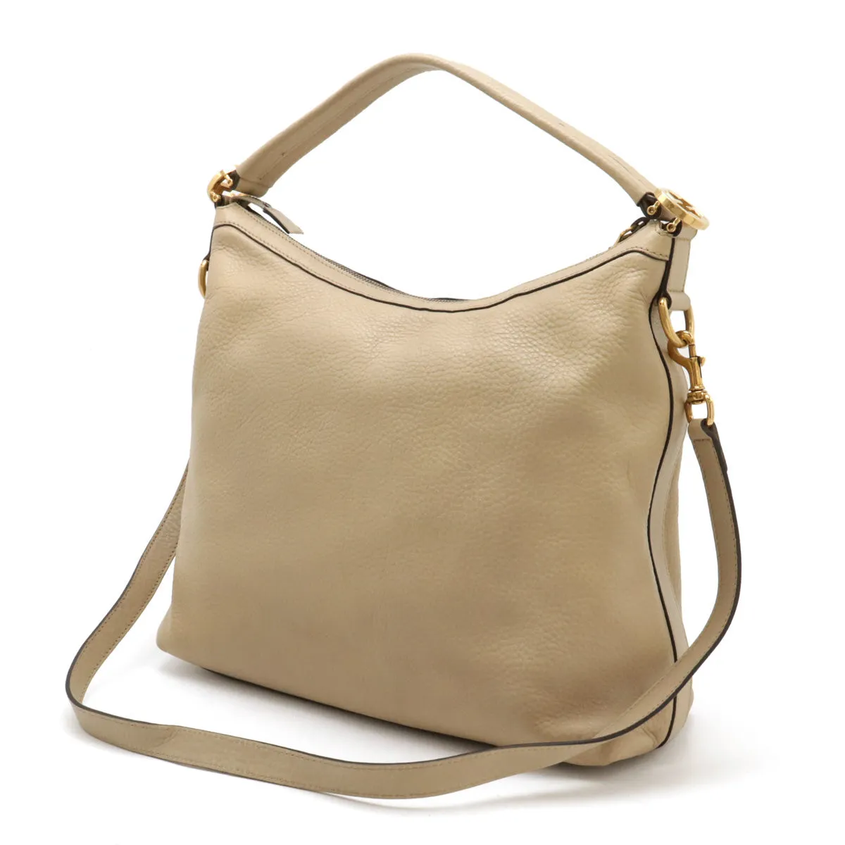 Gucci Leather Miss GG Hobo Shoulder Bag 326514