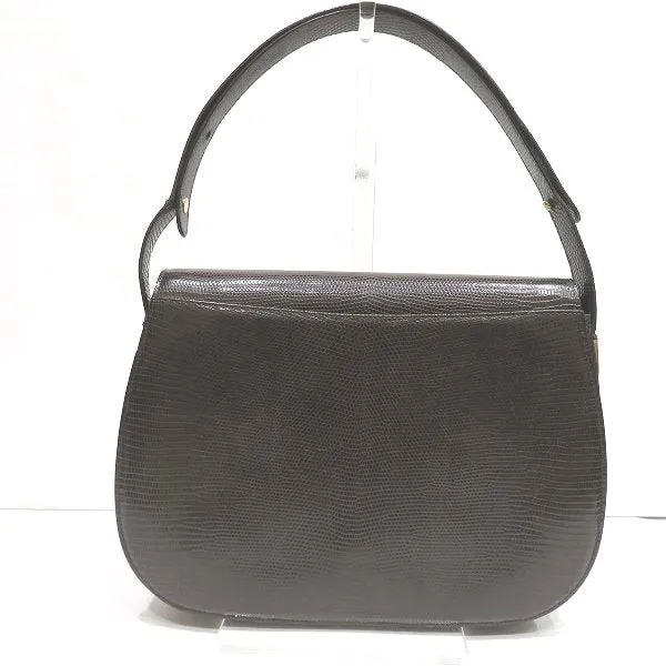 Gucci Leather Old GG Hardware Shoulder Bag