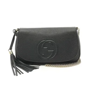 Gucci  Leather Shoulder Bag (Pre-Owned)