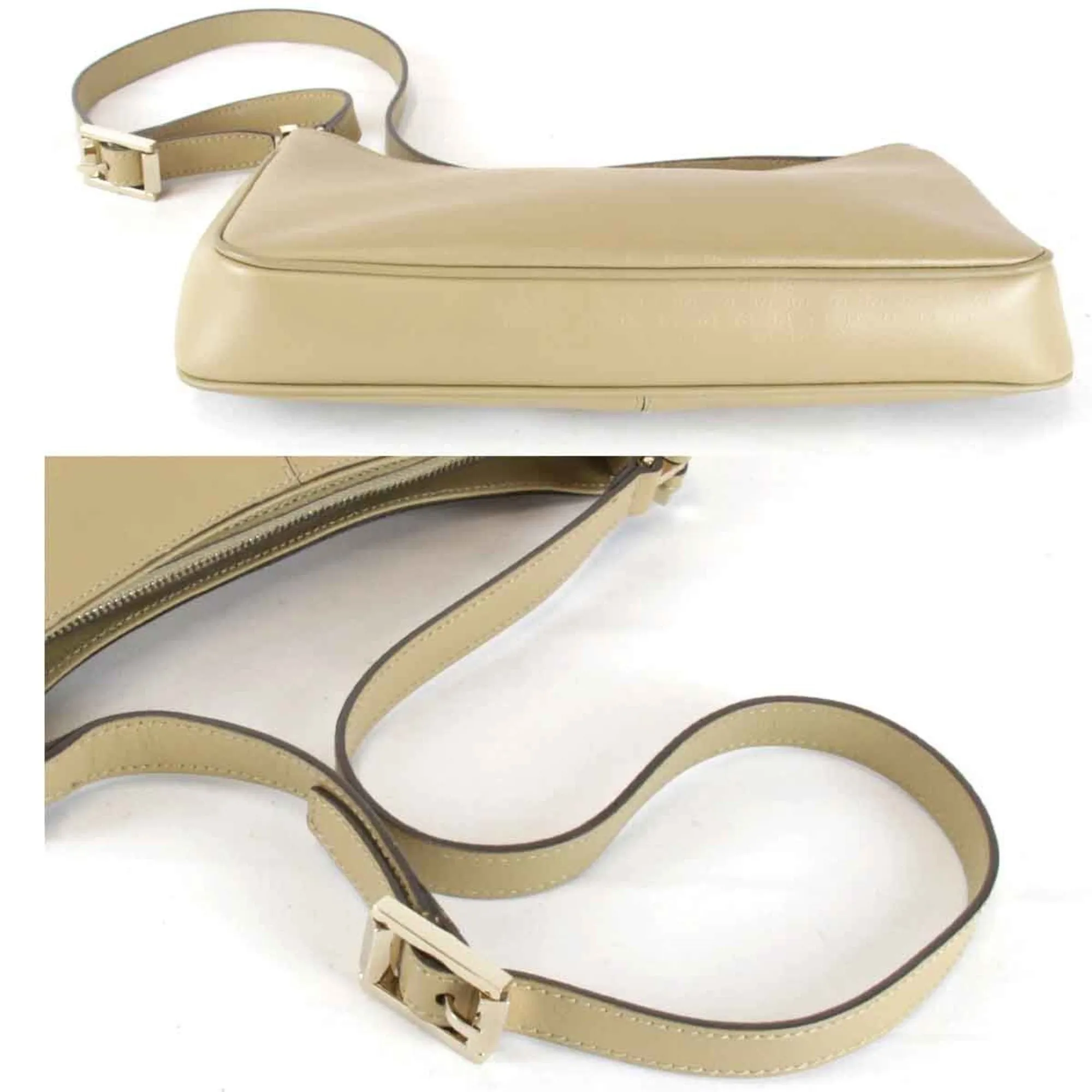 Gucci  Leather Shoulder Bag (Pre-Owned)