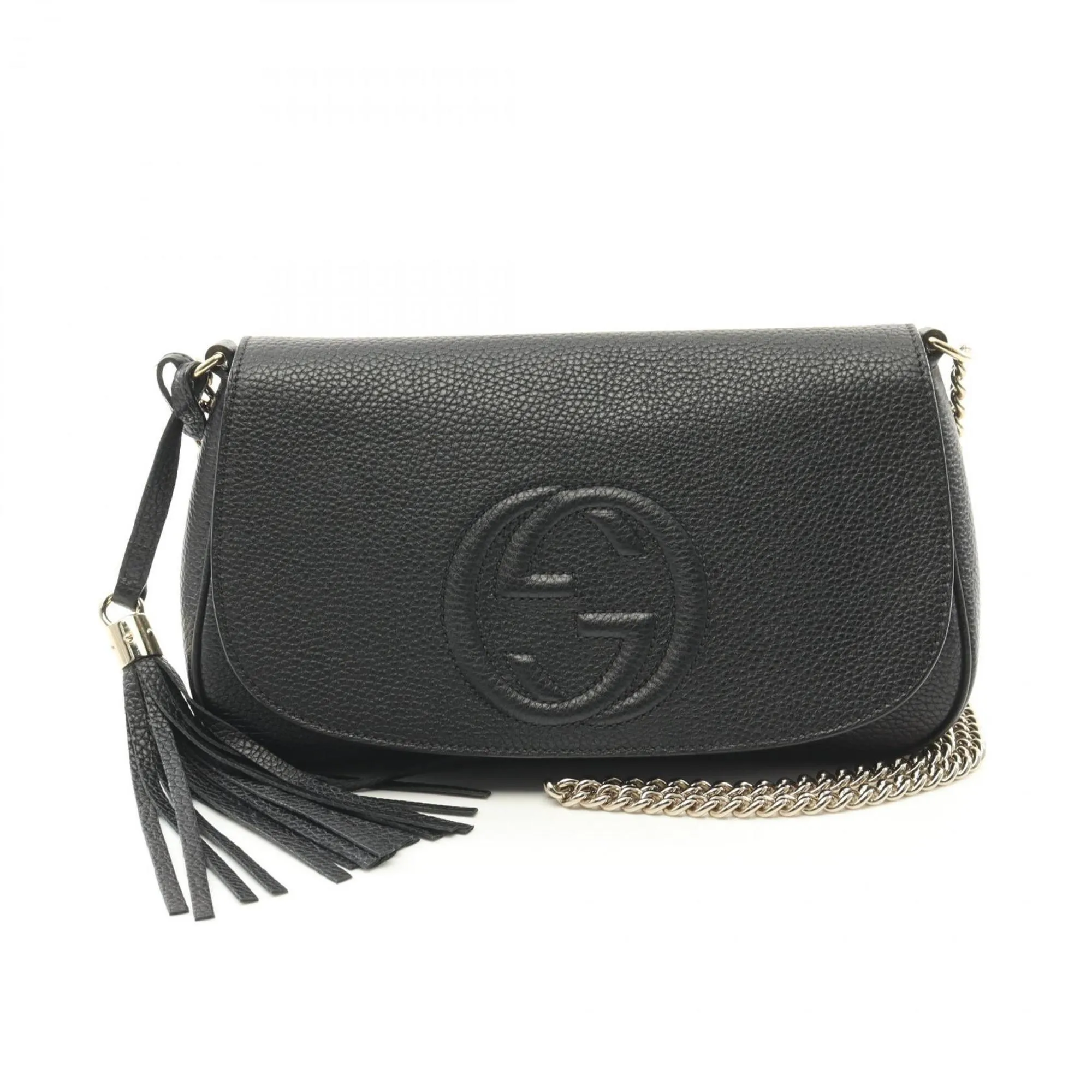 Gucci  Leather Shoulder Bag (Pre-Owned)