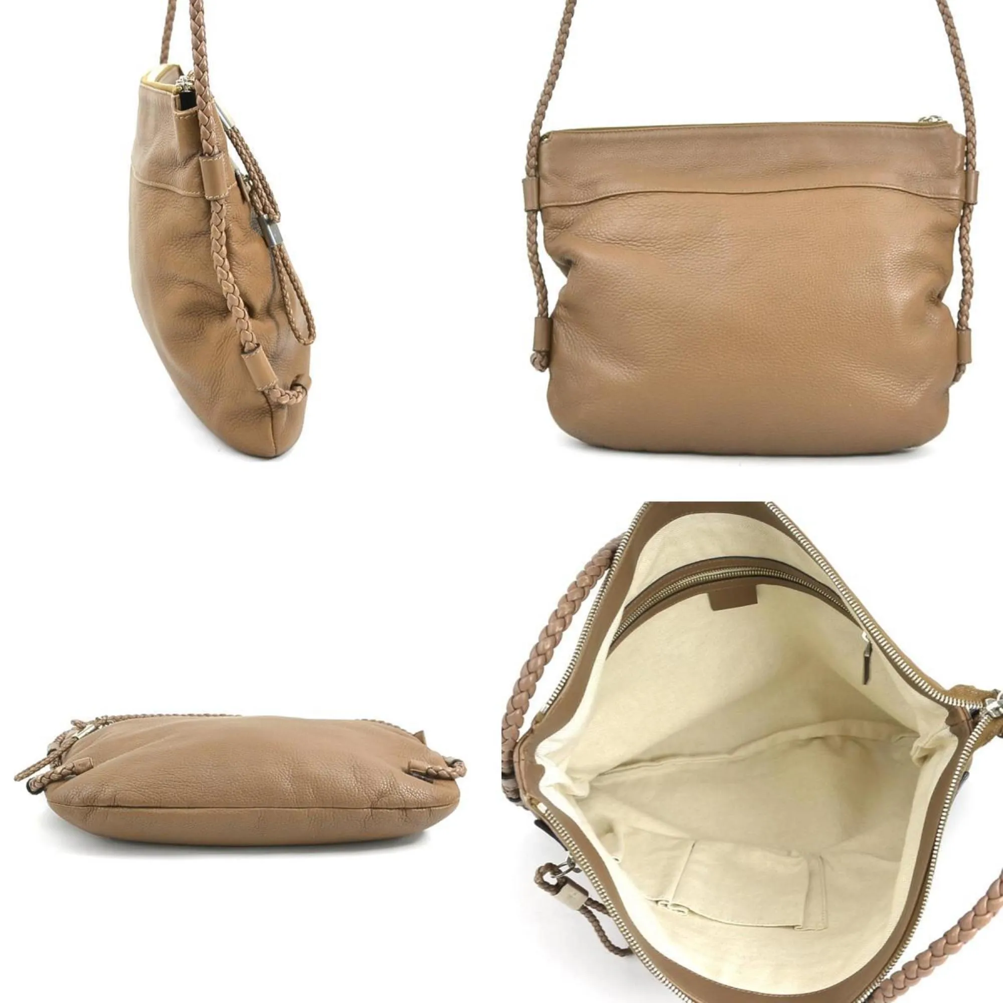 Gucci  Leather Shoulder Bag (Pre-Owned)