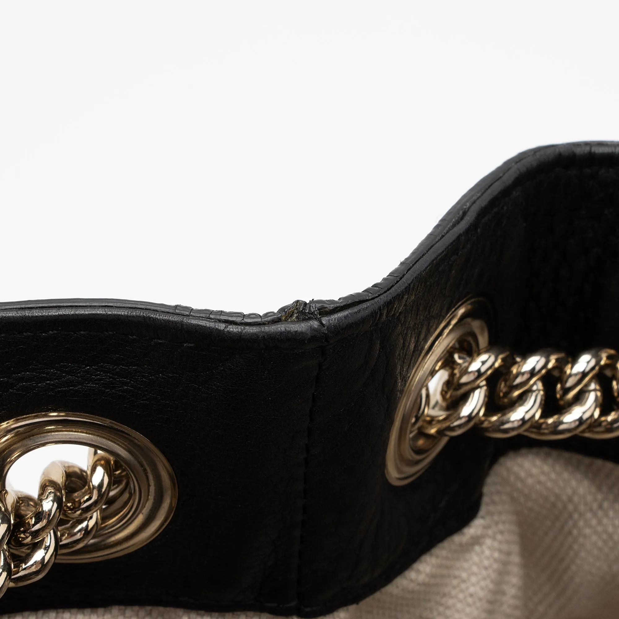 Gucci Leather Soho Medium Shoulder Bag (SHF-52sRr2)