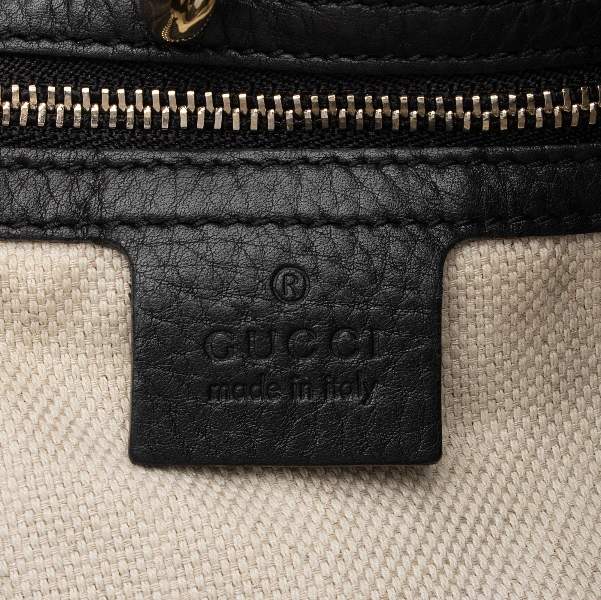 Gucci Leather Soho Medium Shoulder Bag (SHF-52sRr2)