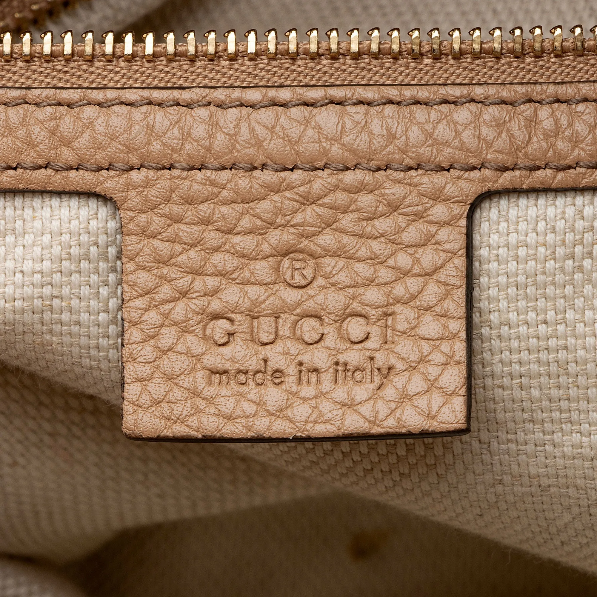 Gucci Leather Soho Medium Shoulder Bag (SHF-xrjV3r)