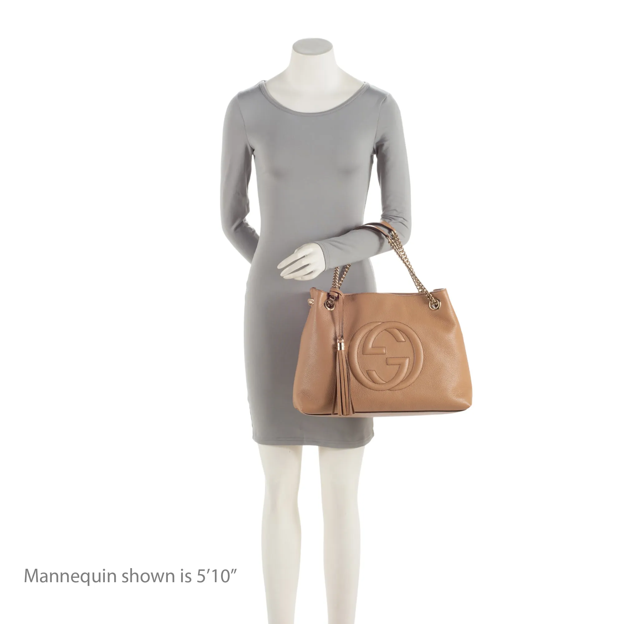 Gucci Leather Soho Medium Shoulder Bag (SHF-xrjV3r)