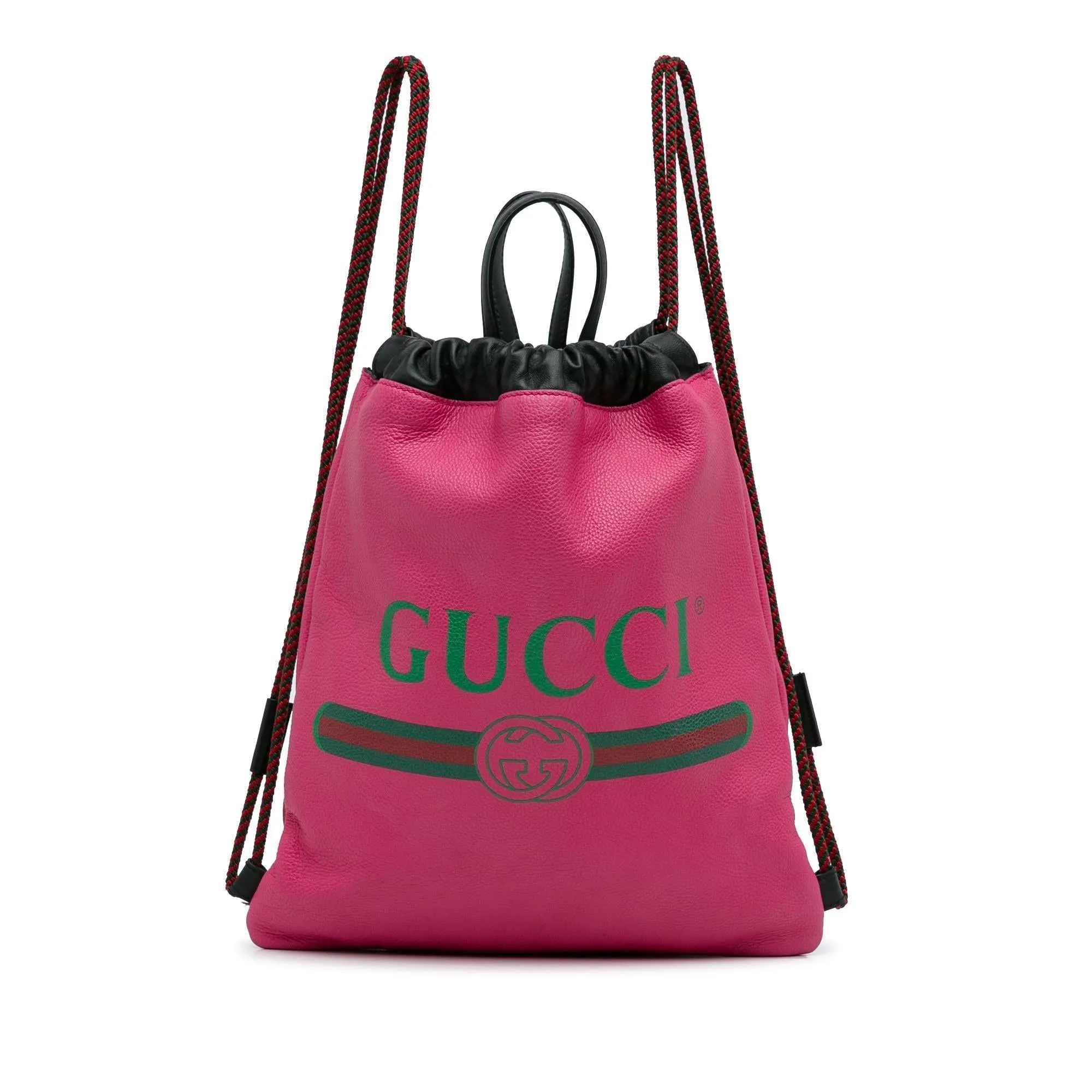 Gucci Logo Drawstring Backpack (SHG-u6A3A1)