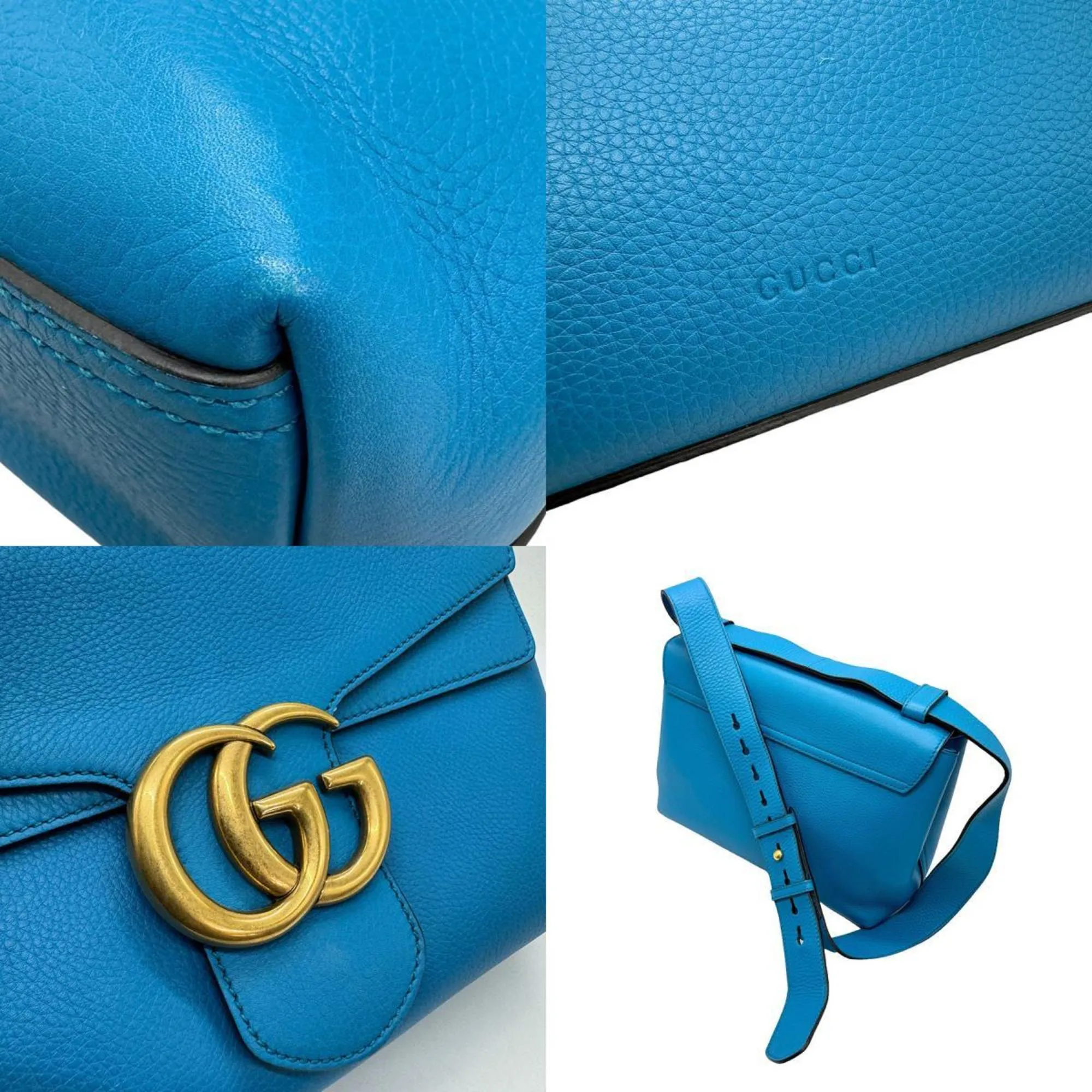 Gucci Marmont  Leather Shoulder Bag ()