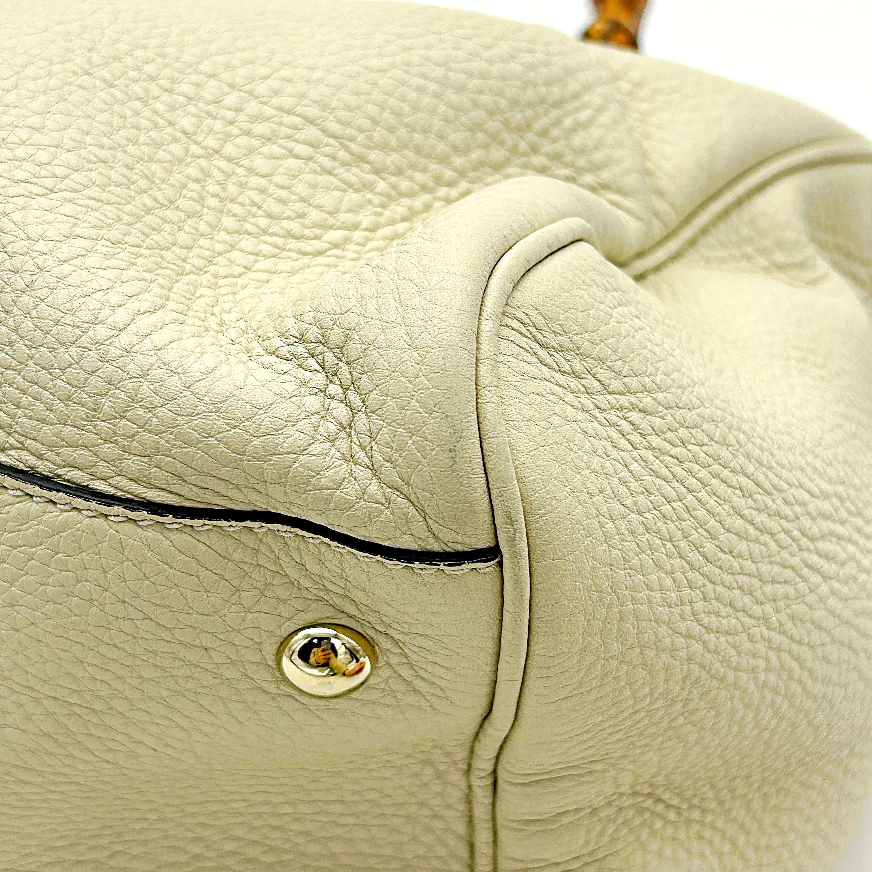 Gucci Medium Bamboo Shopper Tote - Yellow Totes, Handbags gu5858cc