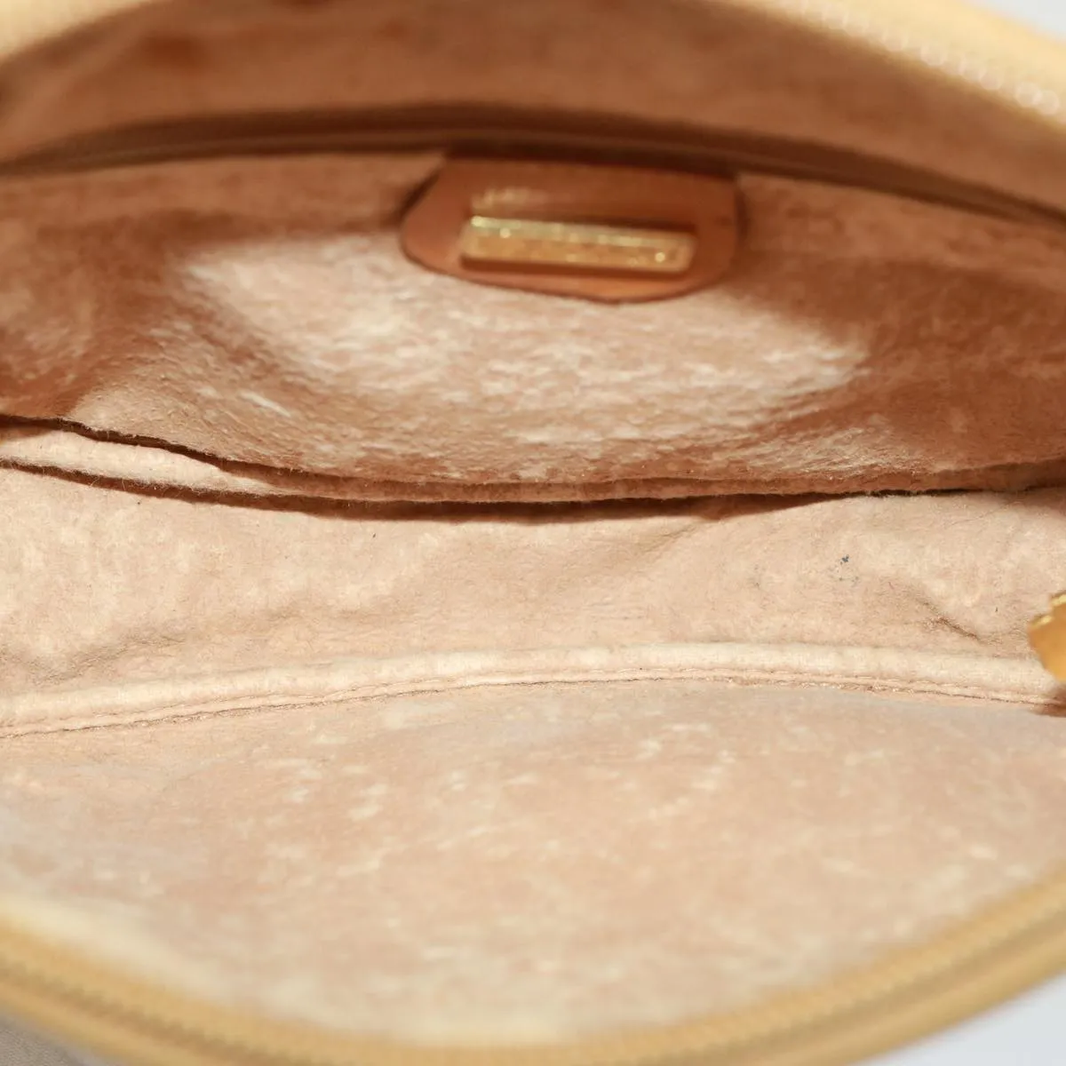 GUCCI Micro GG Supreme Shoulder Bag PVC Leather Beige 007 983 1113  th5073