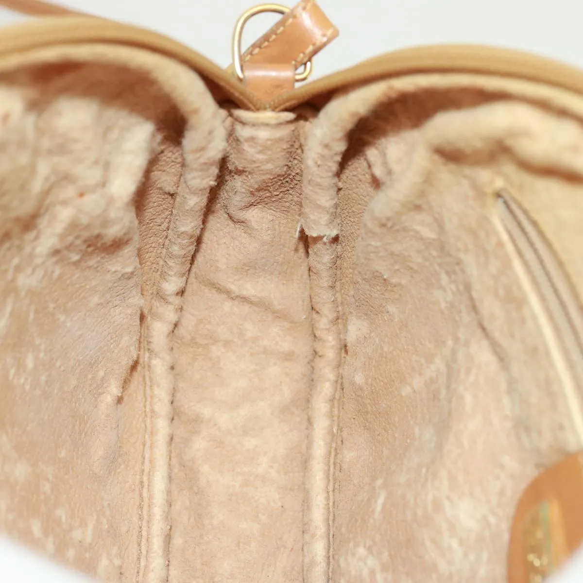 GUCCI Micro GG Supreme Shoulder Bag PVC Leather Beige 007 983 1113  th5073