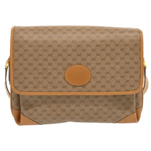 Gucci Micro Small Gg Canvas  Canvas Shoulder Bag ()