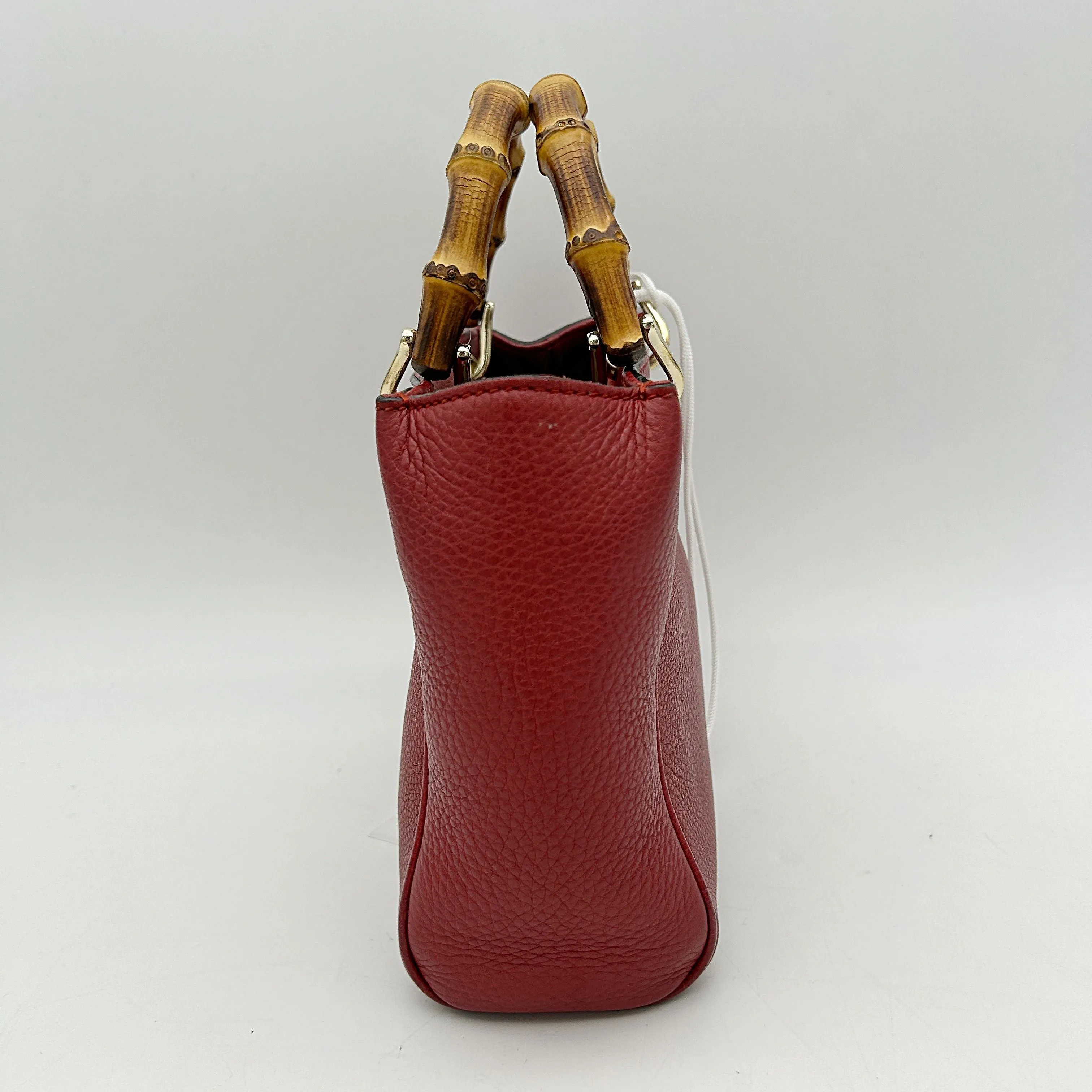 Gucci Mini Bamboo Shopper Tote - Red Totes, Handbags LA9605