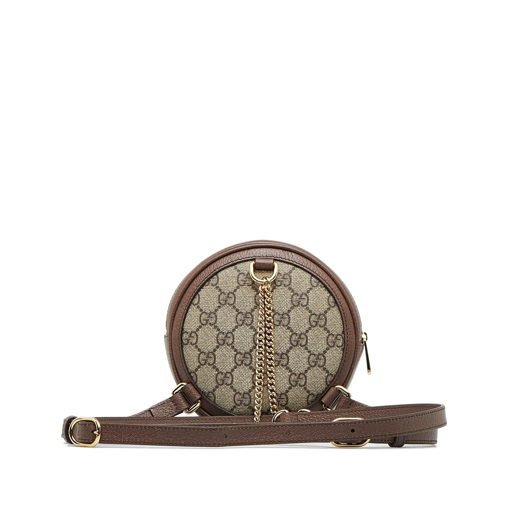 Gucci Mini GG Supreme Round Ophidia Backpack (SHG-3Pil5P)