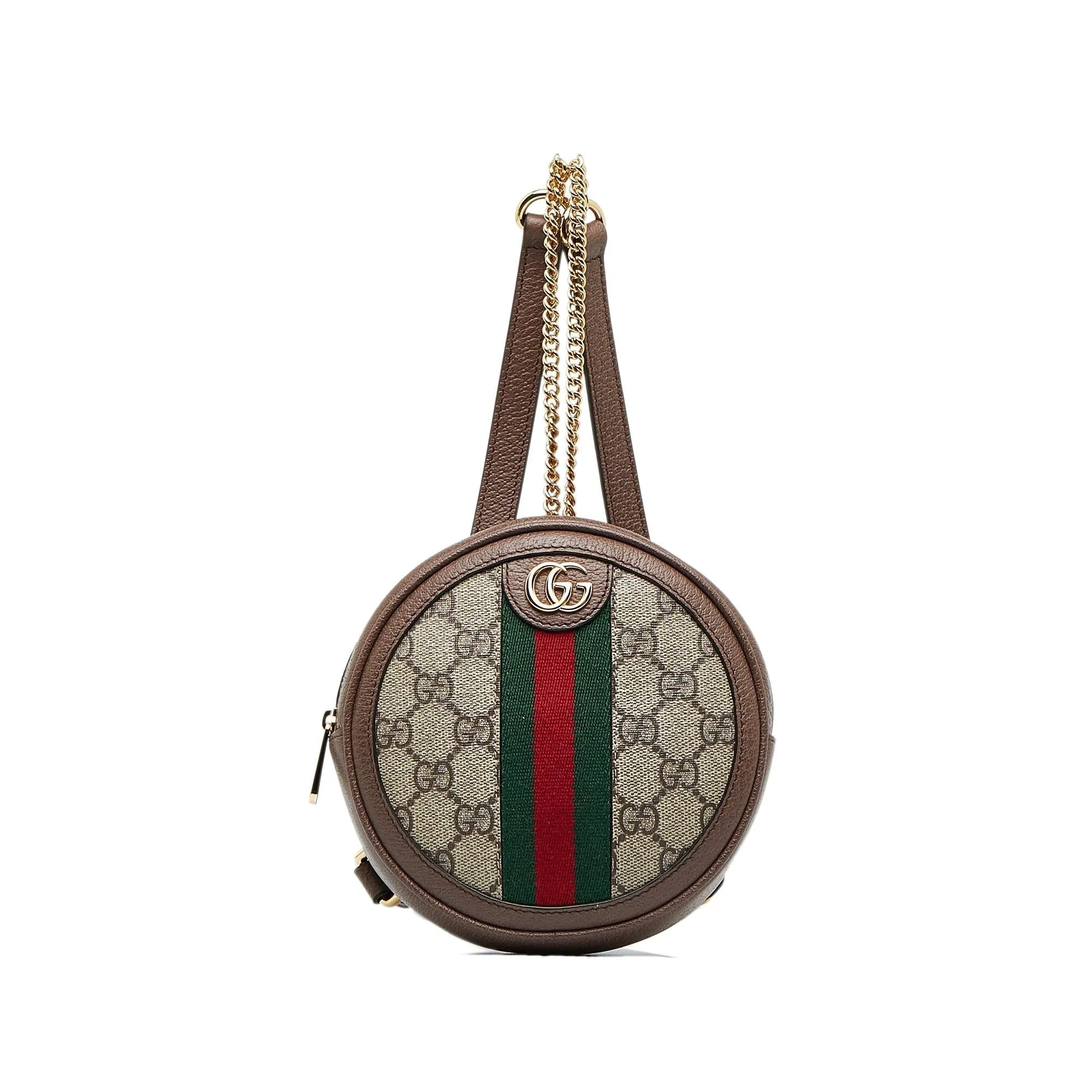 Gucci Mini GG Supreme Round Ophidia Backpack (SHG-3Pil5P)
